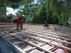 Dachsanierung August 2018