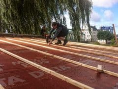 Dachsanierung August 2018