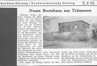 Zeitungsbericht